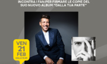 Francesco Gabbani oggi a Roncadelle per il firmacopie del nuovo album "Dalla tua parte"