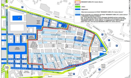 Pass residenti nel Centro Storico: la mappa aggiornata dei parcheggi