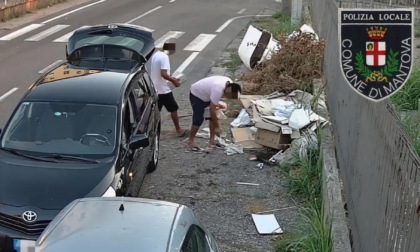 Rifiuti abbandonati in strada a Lunetta: identificati i responsabili, multe da 1000 euro