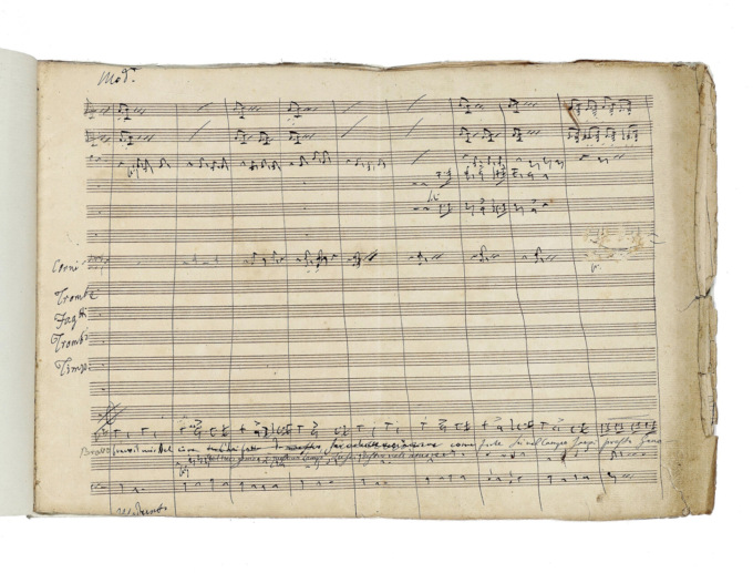 All’asta a Firenze uno spartito originale firmato da Gaetano Donizetti