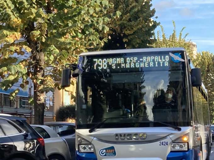 Chiusura via Bruno Primi a Sestri Levante, variazioni di percorso per alcune linee AMT