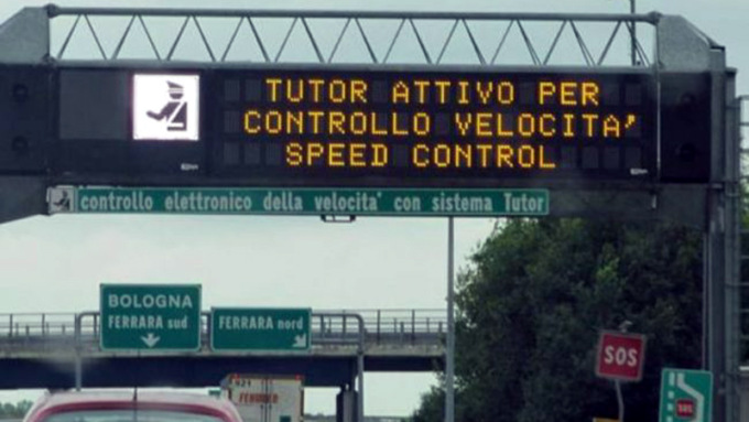 Ecco i tutor 3.0 anche sulle autostrade della Toscana