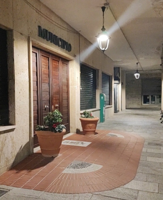 Nuovo lampioni a Zoagli