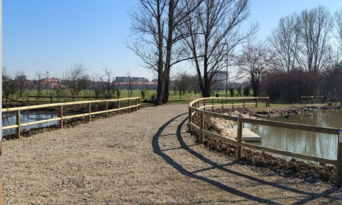 Parco Enzo Ferrari: tornato agibile il “passetto” adiacente al lago