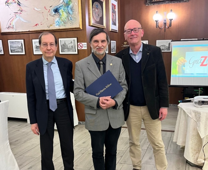 Premio del Rotary Club Garbagnate a Fumagalli, Mazzoni e Bossi