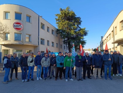 Settimana di scioperi alla Berco Thyssenkrupp per protestare contro la chiusura