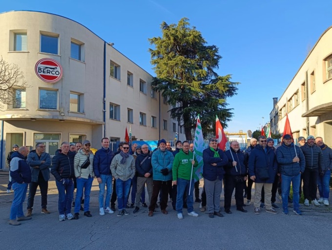 Settimana di scioperi alla Berco Thyssenkrupp per protestare contro la chiusura