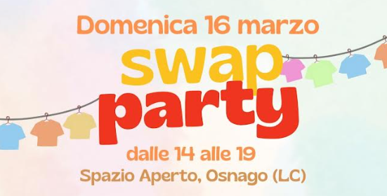 Swap Party e Laboratori di Sostenibilità con Spazio Aperto a Osnago