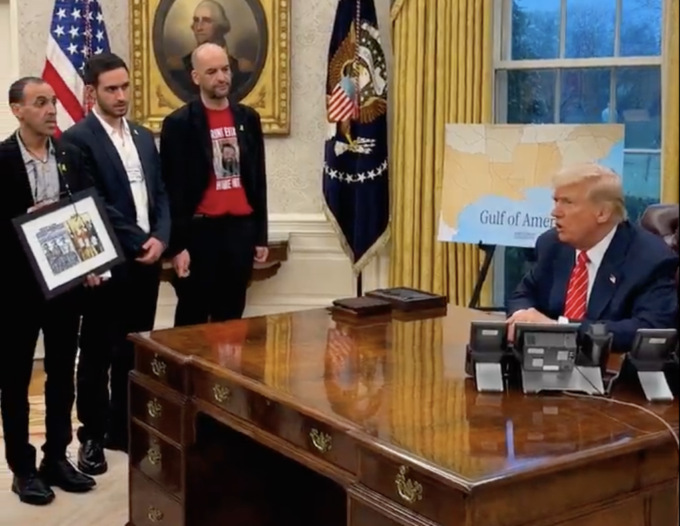 Trump incontra gli ostaggi israeliani e minaccia Hamas: “Lasciate Gaza o sarà l’inferno”