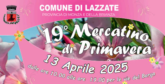 Conto alla rovescia per il Mercatino di Primavera
