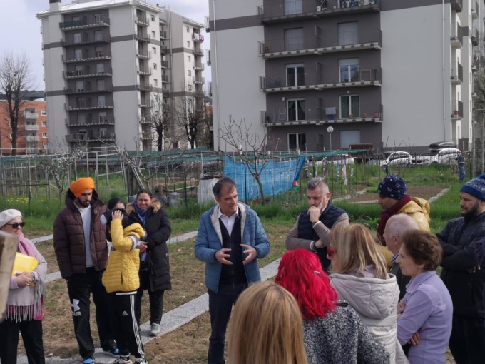 Seminare comunità, inaugurato il nuovo orto sociale alle “Quattro Torri”