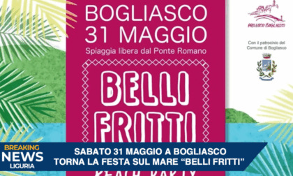 A Bogliasco si apre la stagione estiva con la festa "Belli Fritti"
