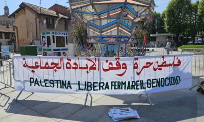 A Treviglio una manifestazione di sostegno alla Palestina
