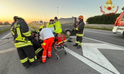 Due feriti in un incidente occorso lungo la "Strada dei vivai"