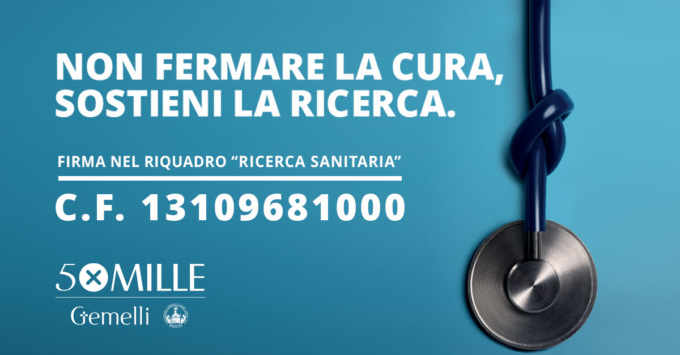 Gemelli, la campagna del 5×1000