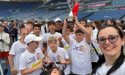 Giochi della Gioventù, la Curiel premiata all'Olimpico