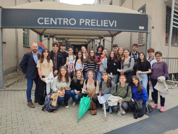 Gli studenti dei licei di Borgomanero in visita all’ospedale Santissima Trinità