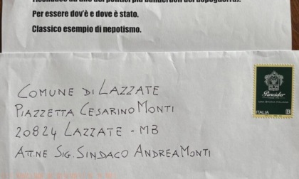 Lettera anonima recapitata al sindaco Monti, il commento del Partito Democratico