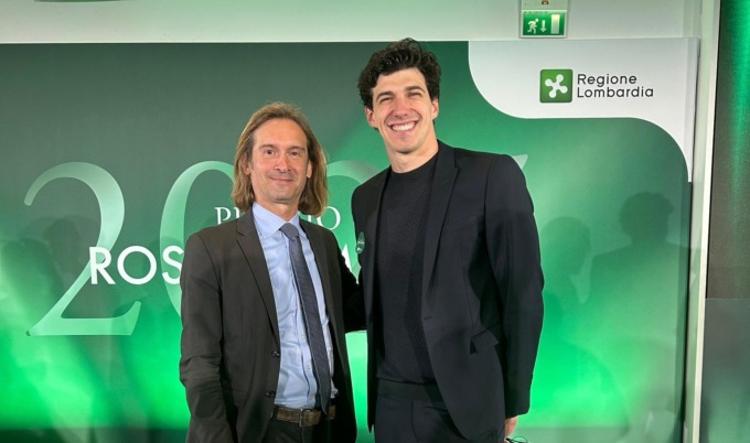 Premio Rosa Camuna a Simone Barlaam