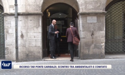 Ricorso Tar Ponte Garibaldi, scontro tra associazioni ambientaliste e "Comitato tra i due fiumi" - VIDEO