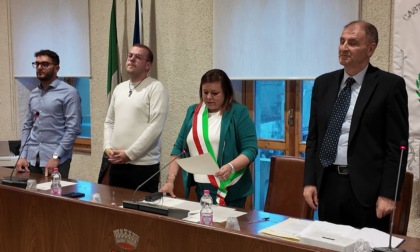 La cerimonia di insediamento della giunta di Castione e le prime parole della sindaca