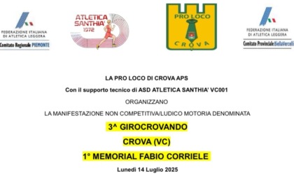 Crova, ultima sera della Sagra del Maialino. E per i runners c'è la "Girocrovando"