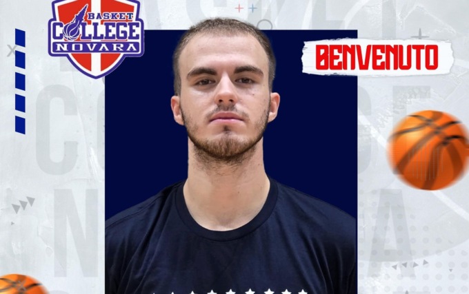Francesco Spaccasassi è il nuovo arrivo in casa Basket College Novara