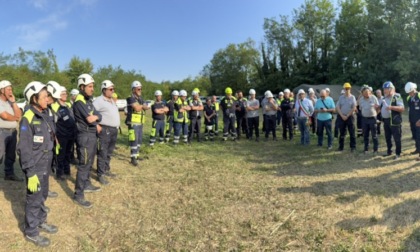 Giornata di addestramento per la Protezione Civile di Torino