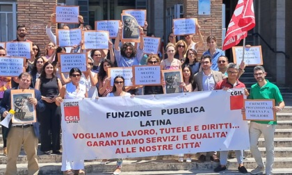 Tribunale, la protesta dei precari. Le interviste