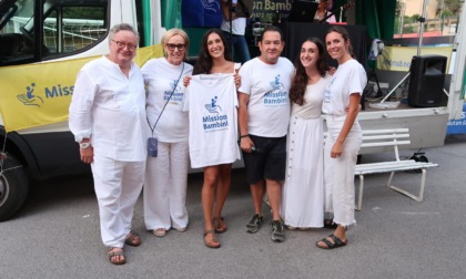 In 200 alla "serata in bianco" di Maggianico. Raccolti 7000 euro per Mission Bambini