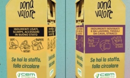 In altri sette Comuni installati i contenitori per la raccolta differenziata di abiti e tessili