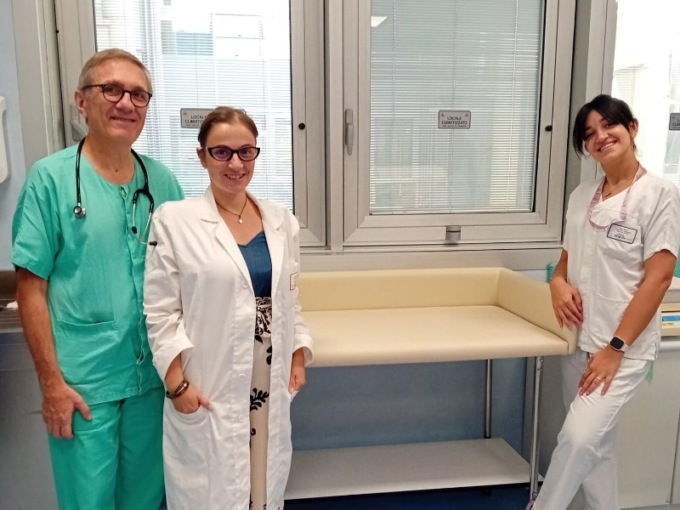 L’Angelo Biondo dona un fasciatoio all’ospedale di Chivasso