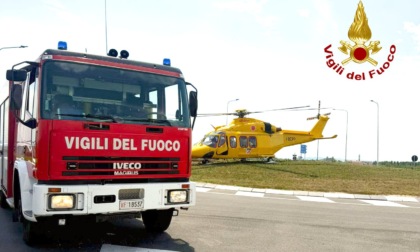 Motociclisti contro guard-rail interviene l'elisoccorso