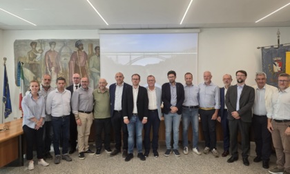 Nuovo Ponte San Michele tra Calusco e Paderno, il sopralluogo della Commissione regionale