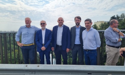 Nuovo ponte sull'Adda: questa mattina il sopralluogo della Commissione Territorio