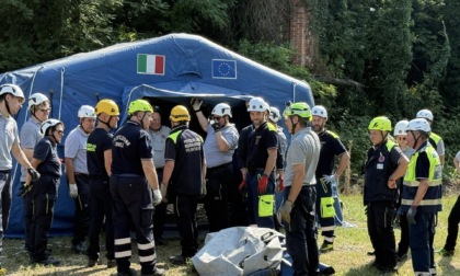 Protezione civile in continuo addestramento