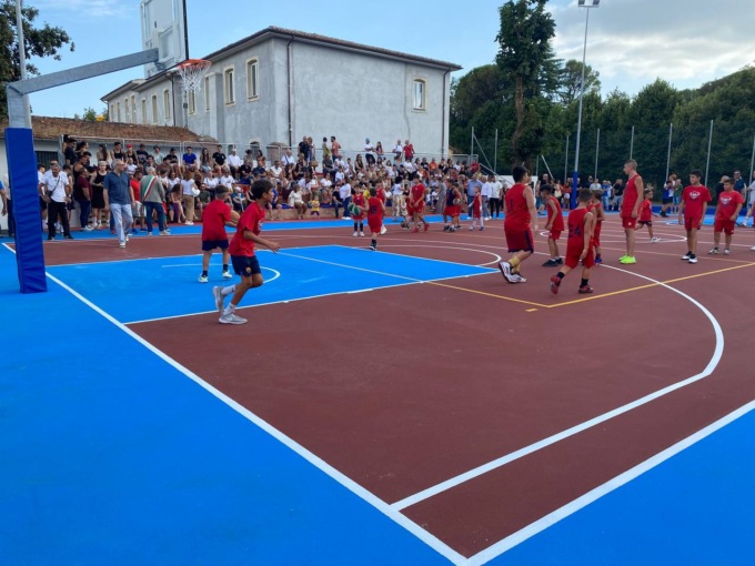 Riaperto il campo di basket della Macchia