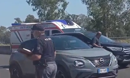 Tamponamento sulla Pontina, un ferito grave