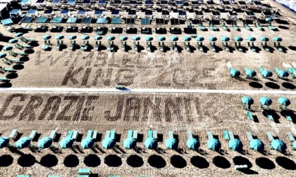 Wimbledon, l'omaggio di Forte dei Marmi a Sinner