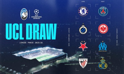 Champions League, definiti i calendari: Atalanta subito a Parigi, poi passaggi decisivi