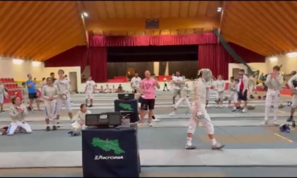 I campioni della sciabola insegnano al Camp di Lizzano in Belvedere