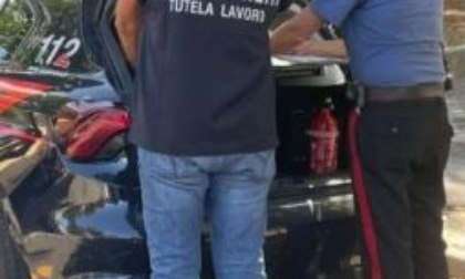 Lavoratori senza contratto e mancanza di sicurezza, imprenditore denunciato e multato
