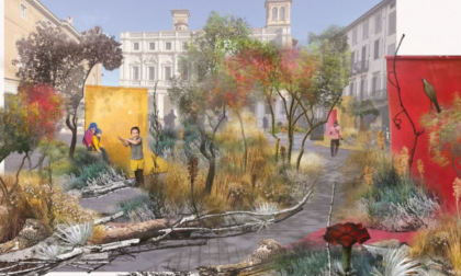 Maestri del Paesaggio, Piazza Vecchia si prepara all'allestimento della "Green Square"