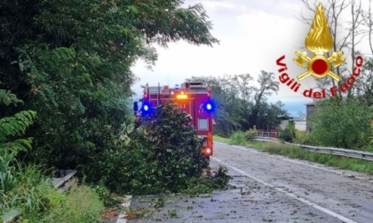Maltempo in provincia di Cremona, notte di super lavoro per i Vigili del Fuoco