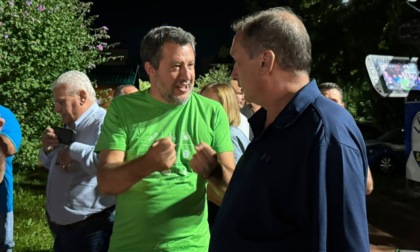 Salvini a Brugherio: "M5 o M4? Io ascolto i territori, decidano Sala e Fontana"