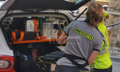 Scontro auto-moto. Ferito gravemente un 24enne