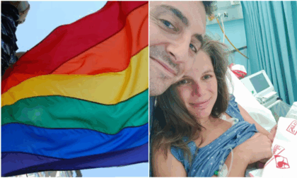 Scoppia la polemica sui fiocchi arcobaleno per il figlio dell'assessore Colonnello