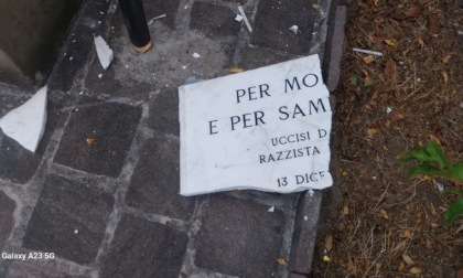 Vandalizzata la targa della strage di Piazza Dalmazia