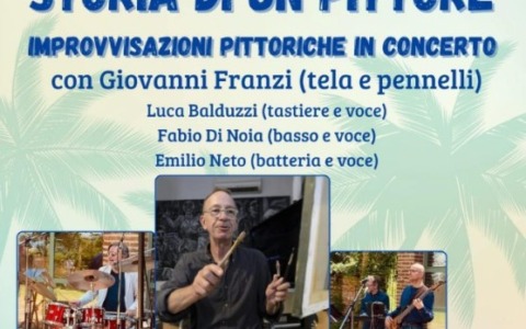 Pittura, musica e recitazione in uno spettacolo a Cassano d’Adda