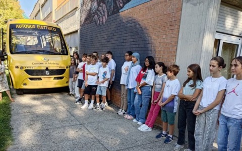 A Modena la scuolabus è elettrico